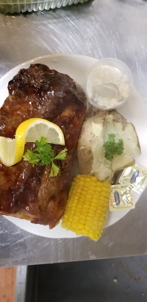 BBQ Rib Dinner Every Saturday