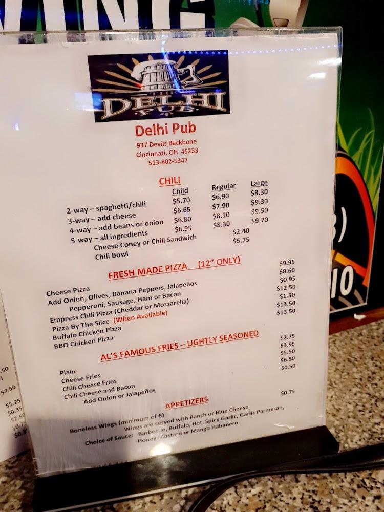 Delhi Pub 20oz Double Decker