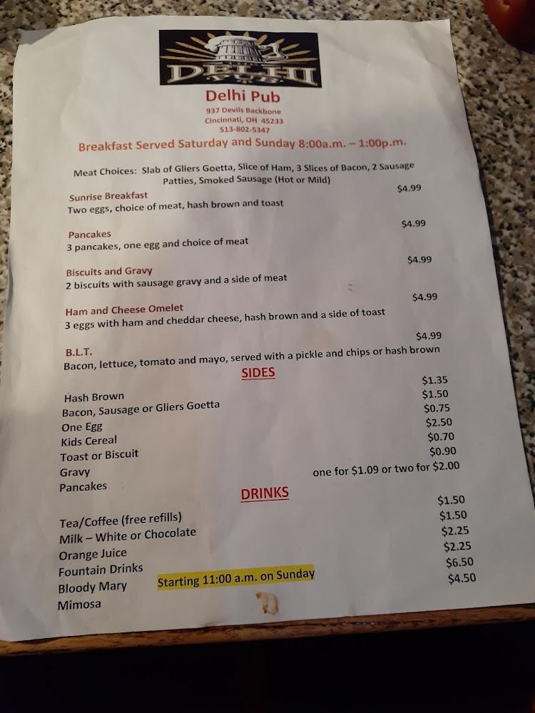 Delhi Pub Menu image 3